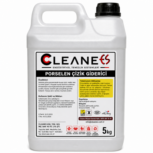Cleanes Porselen Çizik Giderici