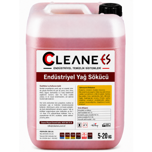 Endüstriyel Yağ Sökücü